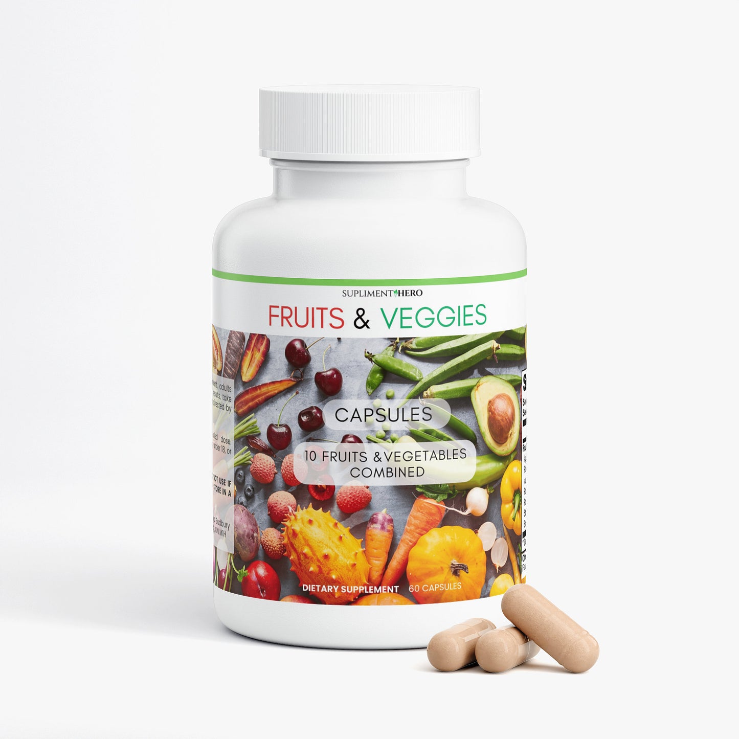 Best Fruits & Veggies Supplement Capsules | SuplimentHero
