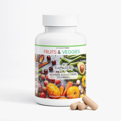Best Fruits & Veggies Supplement Capsules | SuplimentHero