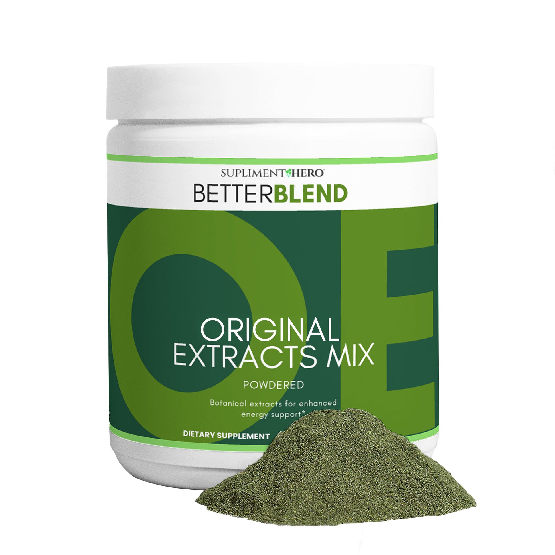 BetterBlend organic super greens powder detox blend